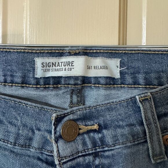 Men’s Signature Levi’s S61 Relaxed Jeans 36x30 - Picture 2 of 5